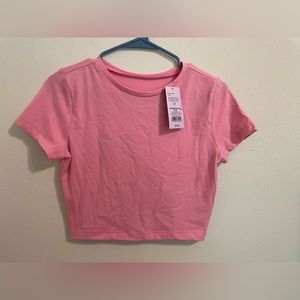Pink crop top NWT